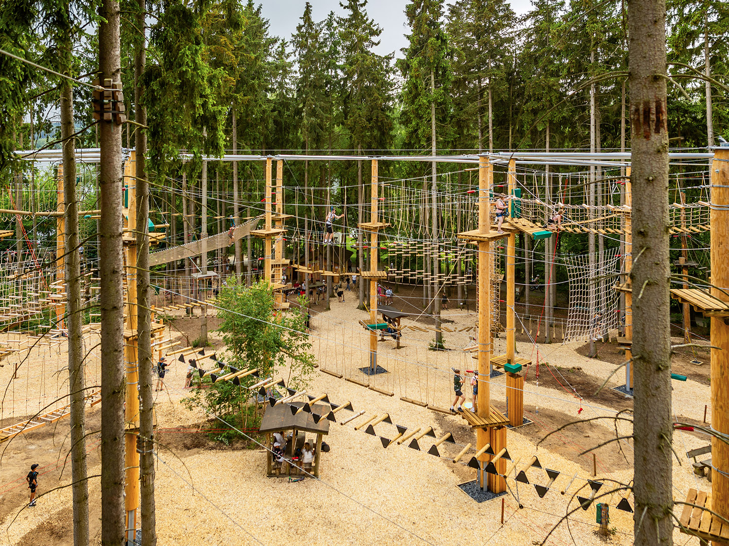 Kletterpark am Untreusee.